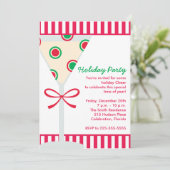 ホリデーパーティー 招待状 (スタンド正面)