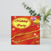 ホリデーパーティー 招待状 (スタンド正面)