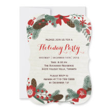 ホリデーパーティ招待状