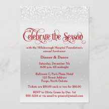 ホリデーパーティ招待状|祝シーズン