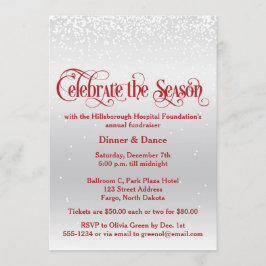 ホリデーパーティ招待状|祝シーズン 招待状