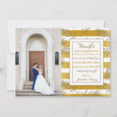 ホリデーパームス フォト サンクス カード (正面)