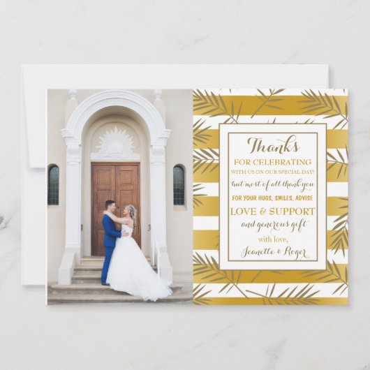 ホリデーパームス フォト サンクス カード (正面)