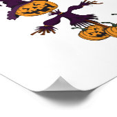 ホリデーヒッポハロウィーンウィッチヒッポ ポスター (角)