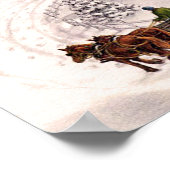 ホリデービクトリアンホームプリント ポスター (角)