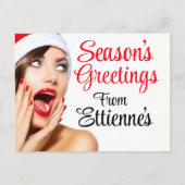 ホリデービジネスはがき/招待状 ポストカード (正面)