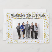 ホリデービジネス紙吹雪フォトカスタマーカード シーズンカード (正面)