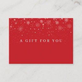 ホリデービジネス スノーフレーク ギフト券 割引カード