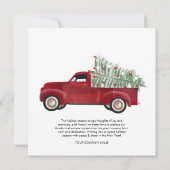 ホリデービジ企業のネスロゴクリスマスツリー (裏面)