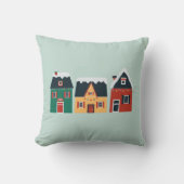 ホリデービレッジコージークリスマスコテージ クッション (正面)