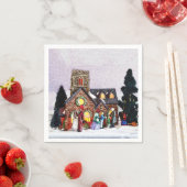 ホリデービレッジシーン スタンダードカクテルナプキン (インサイチュ)