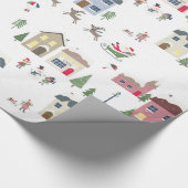 ホリデービレッジ ラッピングペーパー (角)