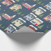 ホリデービレッジ ラッピングペーパー (角)