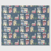 ホリデービレッジ ラッピングペーパー (フラット)