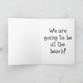 ホリデービーチカード シーズンカード (内部)