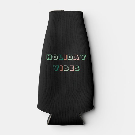 ホリデービーブスブラックボトルクール ボトルクーラー (正面)