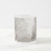 ホリデービールマグフェスティバルウィンターフォレストビアグラス フロストグラスマグカップ (中央)
