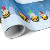 ホリデービー小人ズアットザノースポールクリスマス ラッピングペーパー (ロールコーナー)