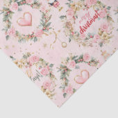 ホリデーピンクナッメリークラッカーボークスカスタムメッセージ 薄葉紙 (詳細)