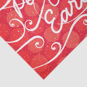 ホリデーピースオンアースタイポグラフィレッドホワイト 薄葉紙 (詳細)