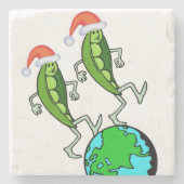 ホリデーピースオンアース ストーンコースター (正面)