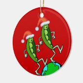 ホリデーピースオンアース セラミックオーナメント (左)