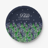 ホリデーピースオンアース ペーパープレート (正面)