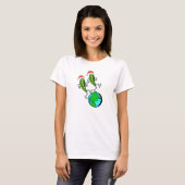ホリデーピースオンアース Tシャツ (正面フル)