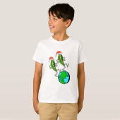 ホリデーピースオンアース Tシャツ (正面フル)