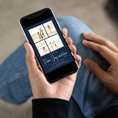 ホリデーピースジョイエレガントラブスノーフレーク4写真 シーズンカード