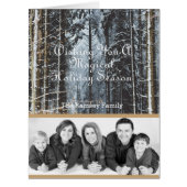 ホリデーファミリーフォトウィンターシーンカスタム (正面)