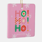 ホリデーファミリー セラミックオーナメント (右)