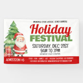 ホリデーフェスティバルバナー 横断幕 (横)