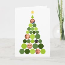 ホリデーフォトカードテンプレート