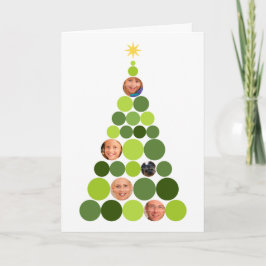 ホリデーフォトカードテンプレート シーズンカード