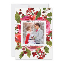 ホリデーフォトカード |と明結婚したるいクリスマス