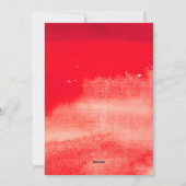 ホリデーフォトカード |と明結婚したるいクリスマス シーズンカード (裏面)