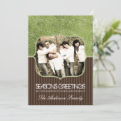 ホリデーフォトカード シーズンカード (スタンド正面)