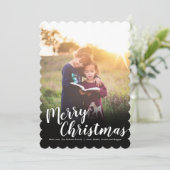 ホリデーフォトカード |メリークリスマス4 シーズンカード (スタンド正面)