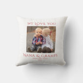 ホリデーフォトギフトヴィンテージスクエア クッション (裏面)