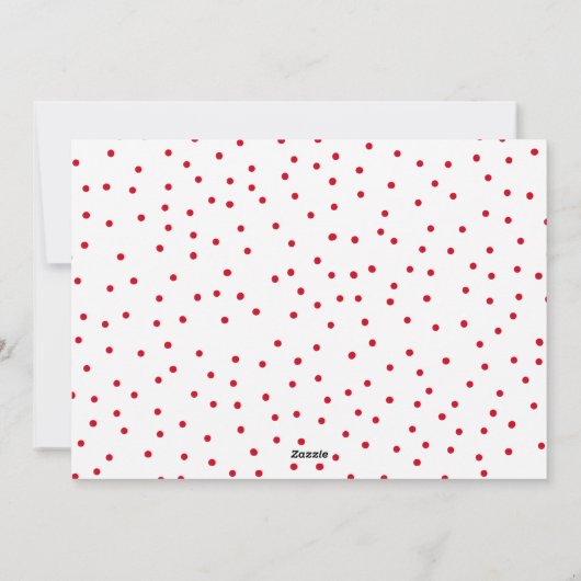 ホリデーフォトジョイ信じス平和ラブクリスマス シーズンカード (裏面)