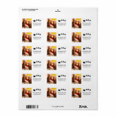 ホリデーフォトホリデーカワイサンタクリスマス ラベル (フルシート)