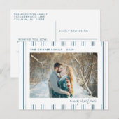 ホリデーフォトポストカード |クリスマモダンス ポストカード (正面/裏面)