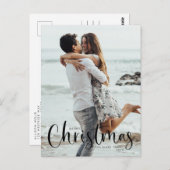 ホリデーフォトポストカード |クリスマモダンス ポストカード (正面/裏面)