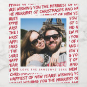 ホリデーフォトワインラベル*クリスマスグラフィティ* ワインラベル (シングルラベル)