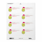 ホリデーフクロウ出荷ラベル ラベル (フルシート)