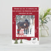 ホリデーフラットカード サンキューカード (スタンド正面)