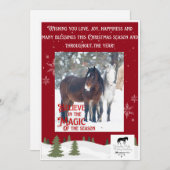 ホリデーフラットカード サンキューカード (正面/裏面)