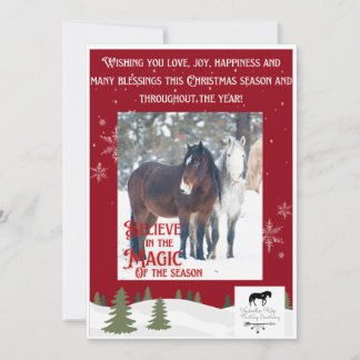 ホリデーフラットカード サンキューカード