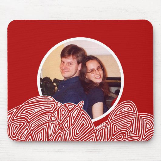 ホリデーフラリー マウスパッド (正面)